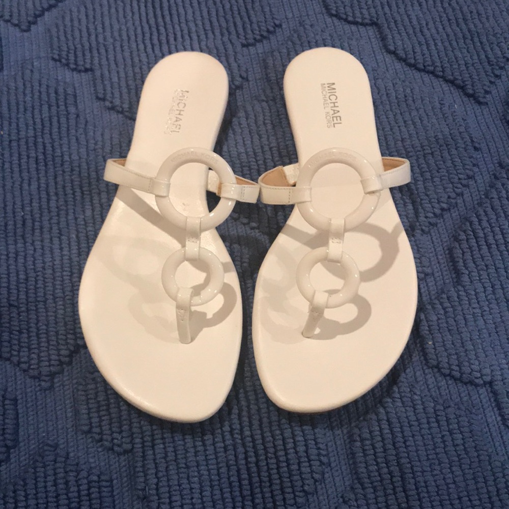 Michael Kors White sandals